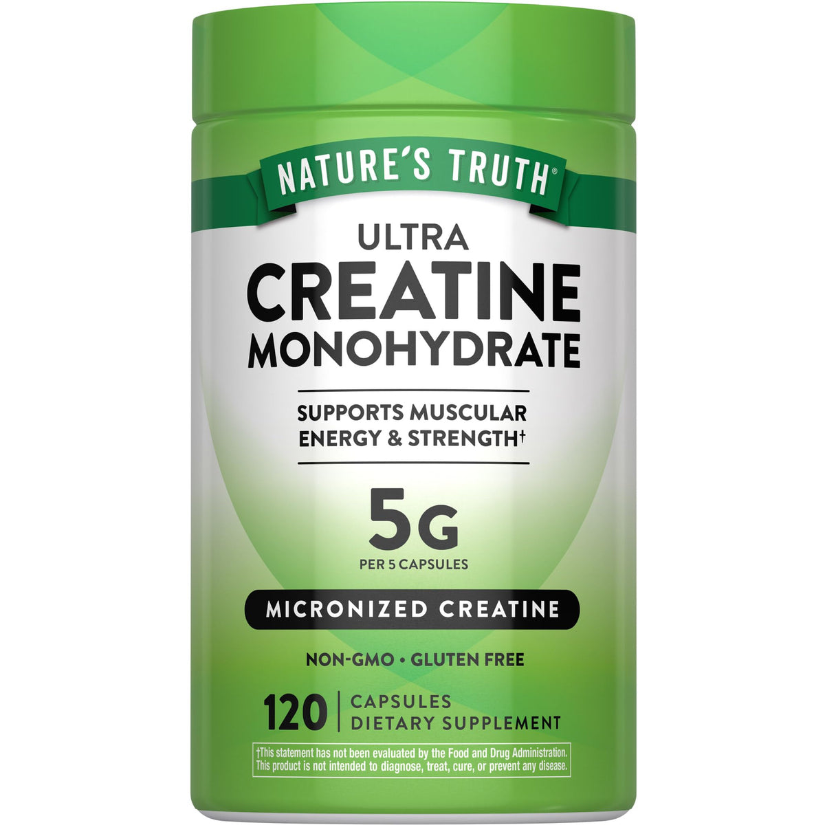 Creatine Monohydrate Capsules 120 Count P432955