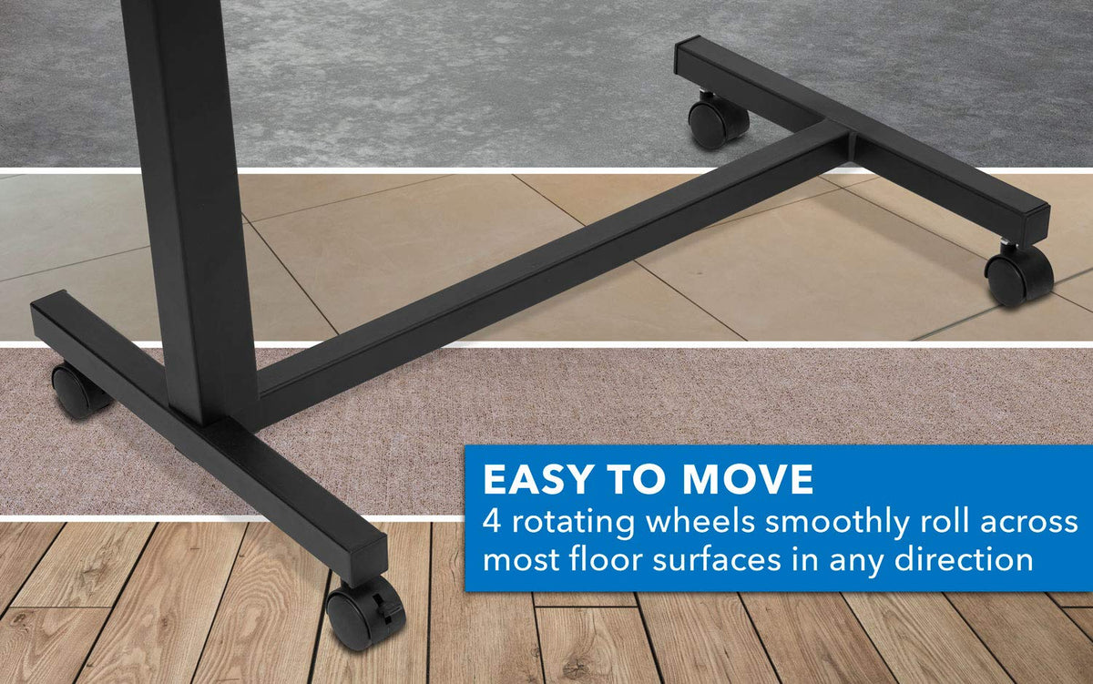 Overbed Table with Wheels D538
