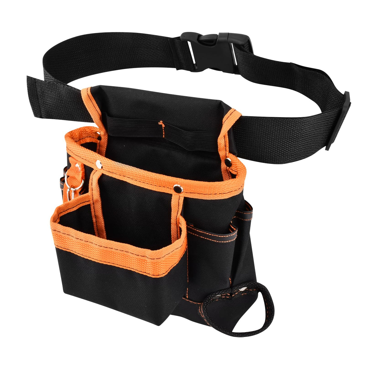 8 Pockets Tool Pouch Utility Waist Bag with Adjustable Belt S494