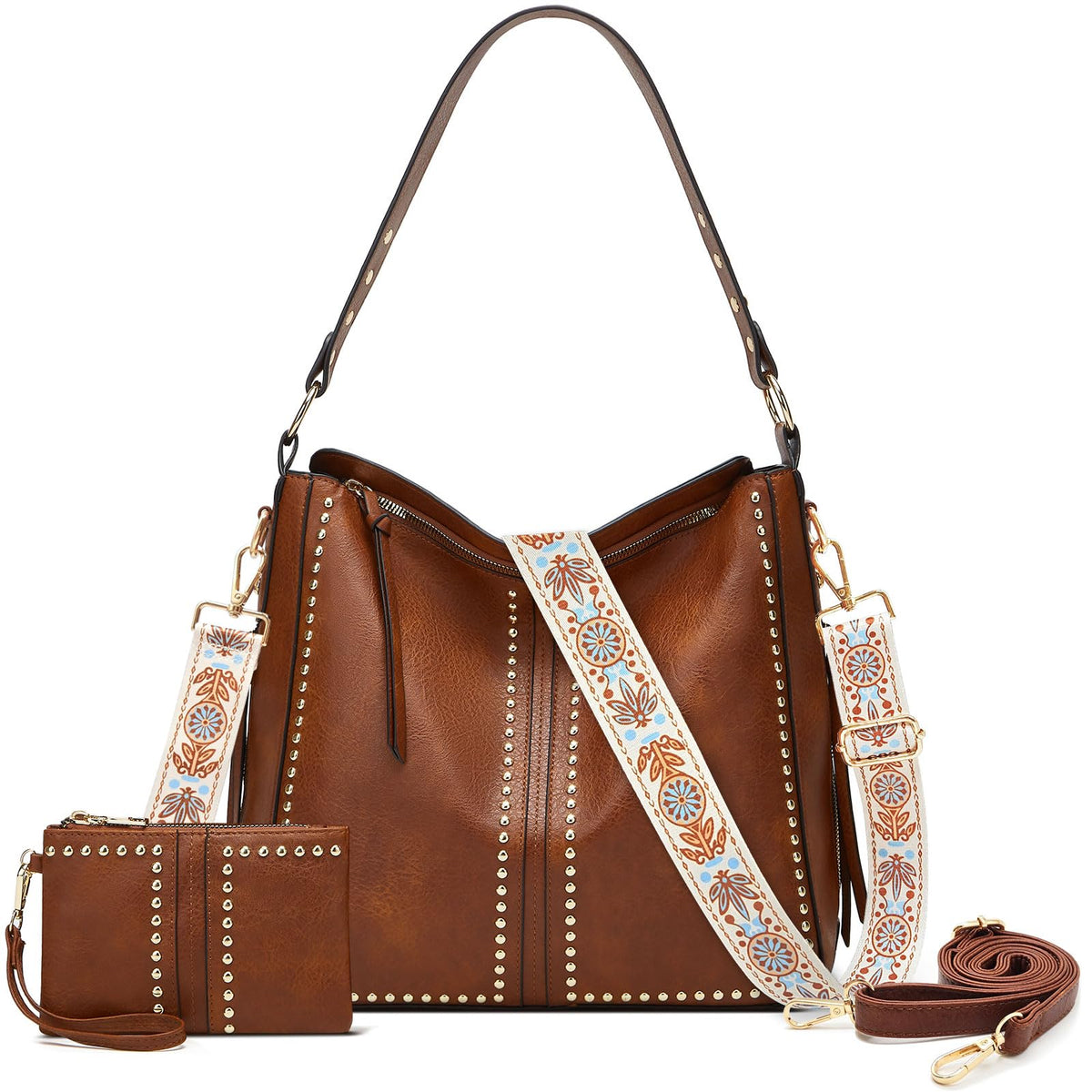 Studded Purse and Wallet Set G5277
