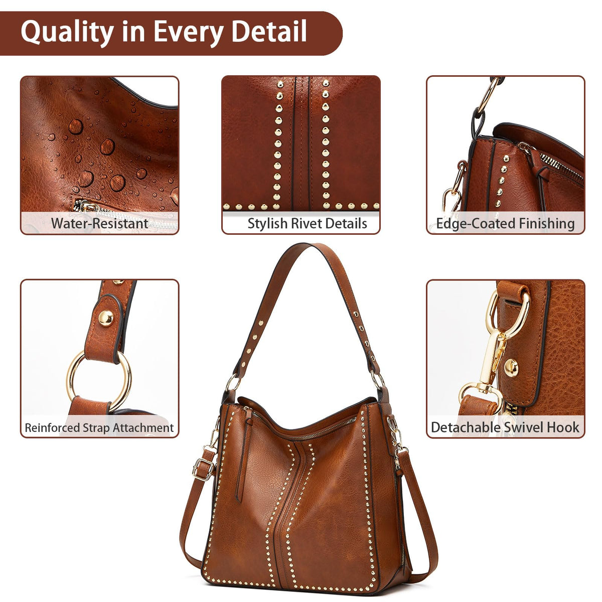 Studded Purse and Wallet Set G5277