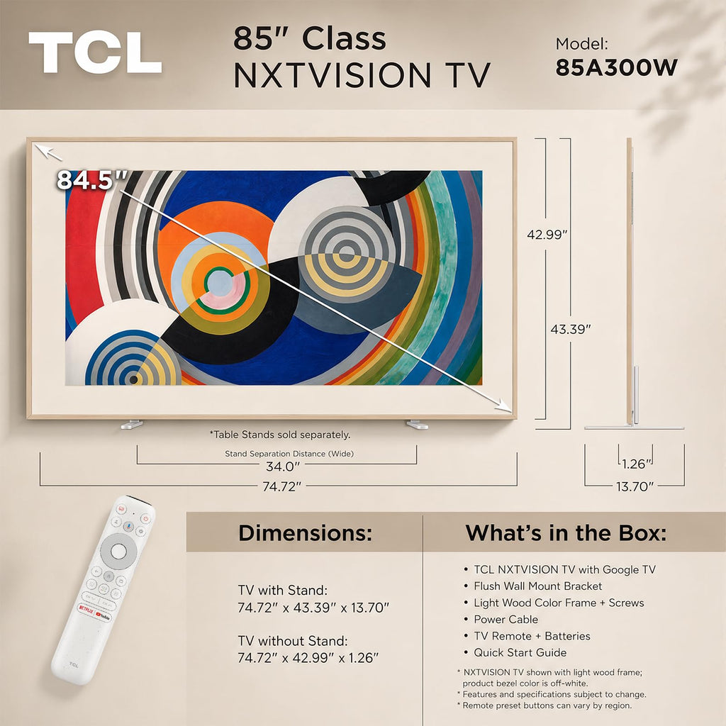 85" QLED 4K Smart TV Z98078