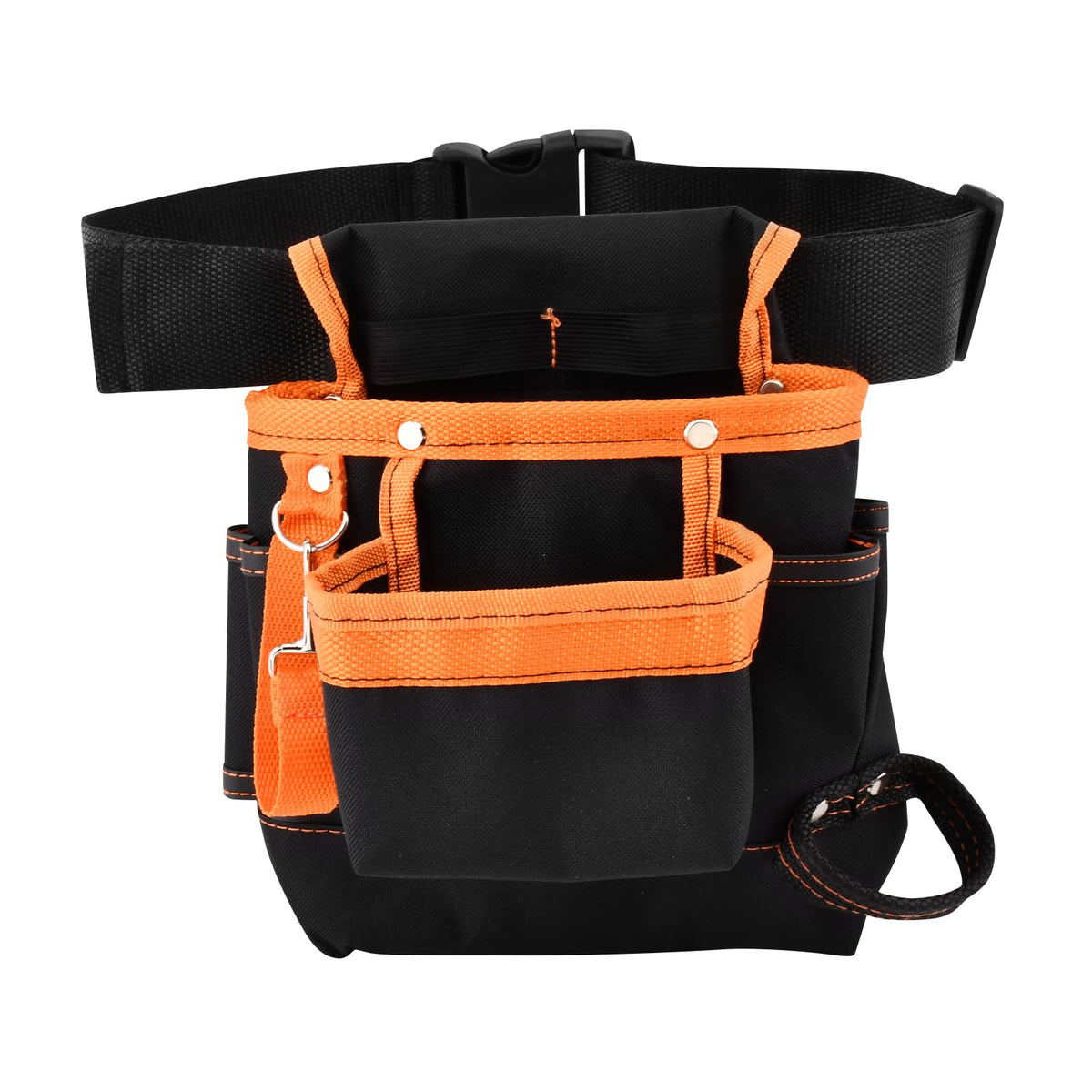 8 Pockets Tool Pouch Utility Waist Bag with Adjustable Belt S494