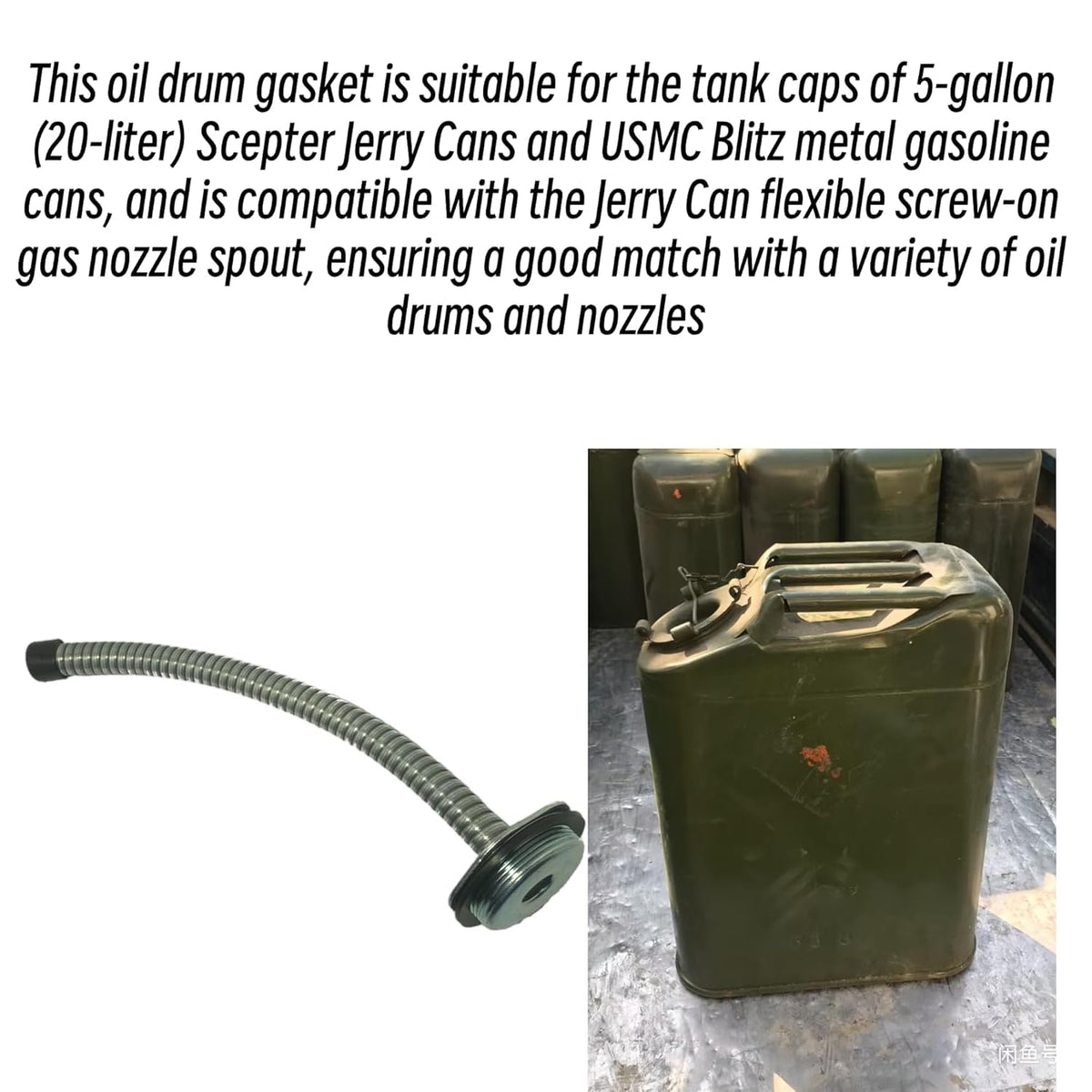 8 Pack Jerry Can Gaskets V7663