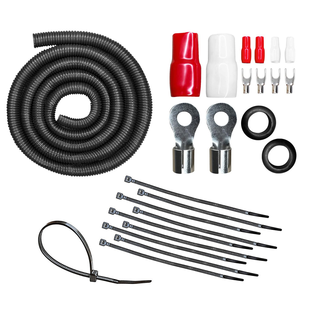 1/0 Gauge CCA Amp Wiring Install Kit X565622