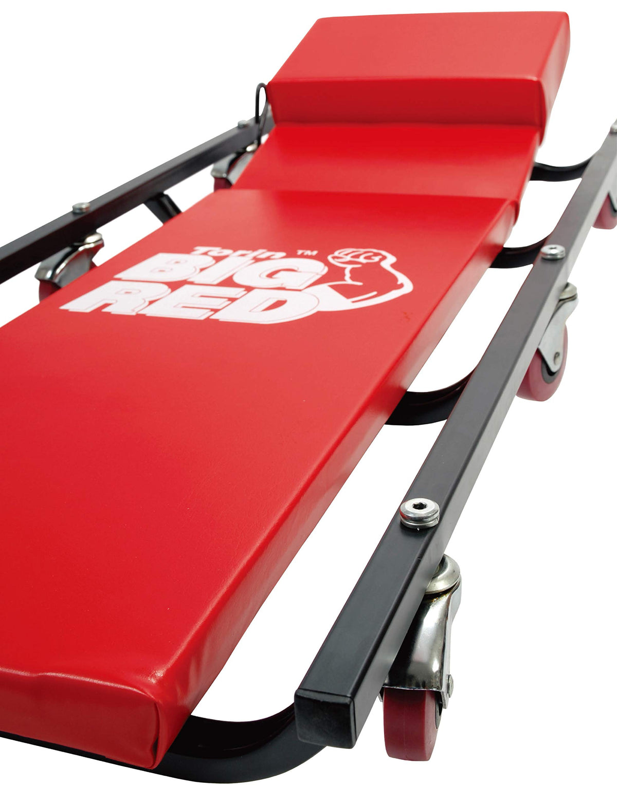 Rolling Garage Creeper with Adjustable Headrest and 6 Casters B675