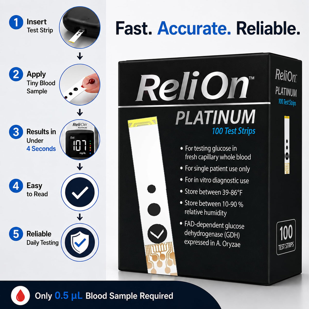 Test Strips 100 ct R3984