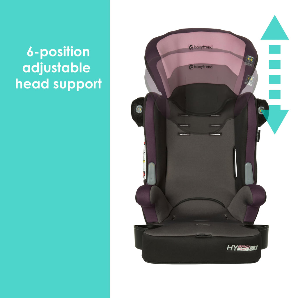 3-in-1 Booster Seat with Adjustable Headrest M161