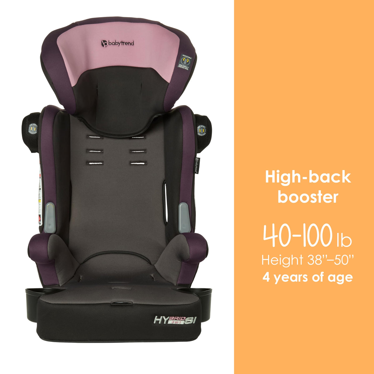 3-in-1 Booster Seat with Adjustable Headrest M161