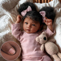 20 Inch Black Baby Girl K3677