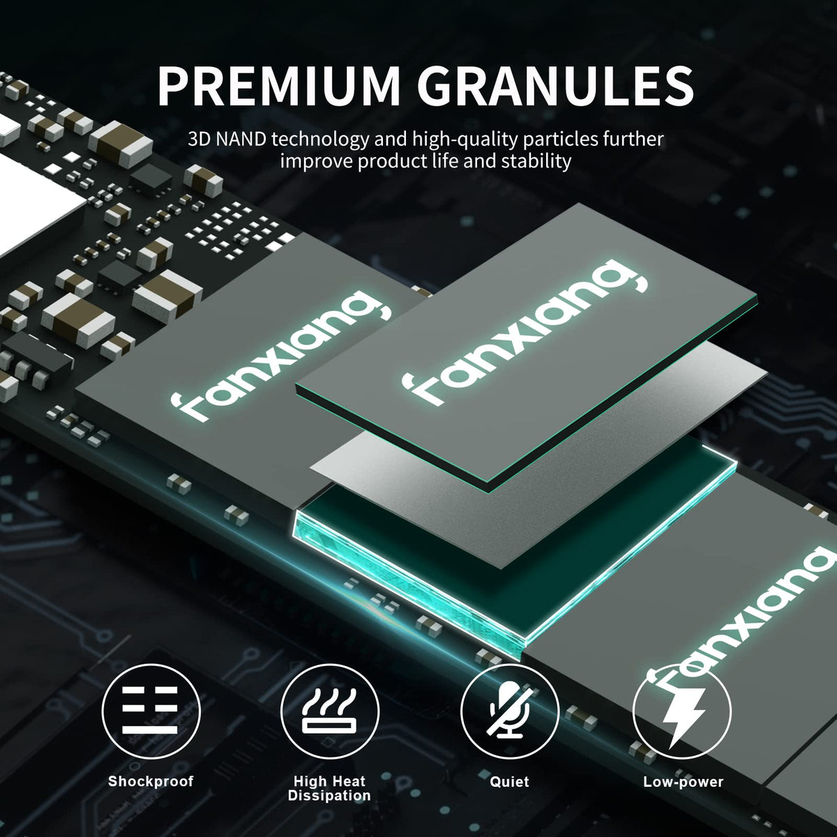 512GB NVMe M.2 PCIe Gen3x4 Internal Solid State Drive K42800