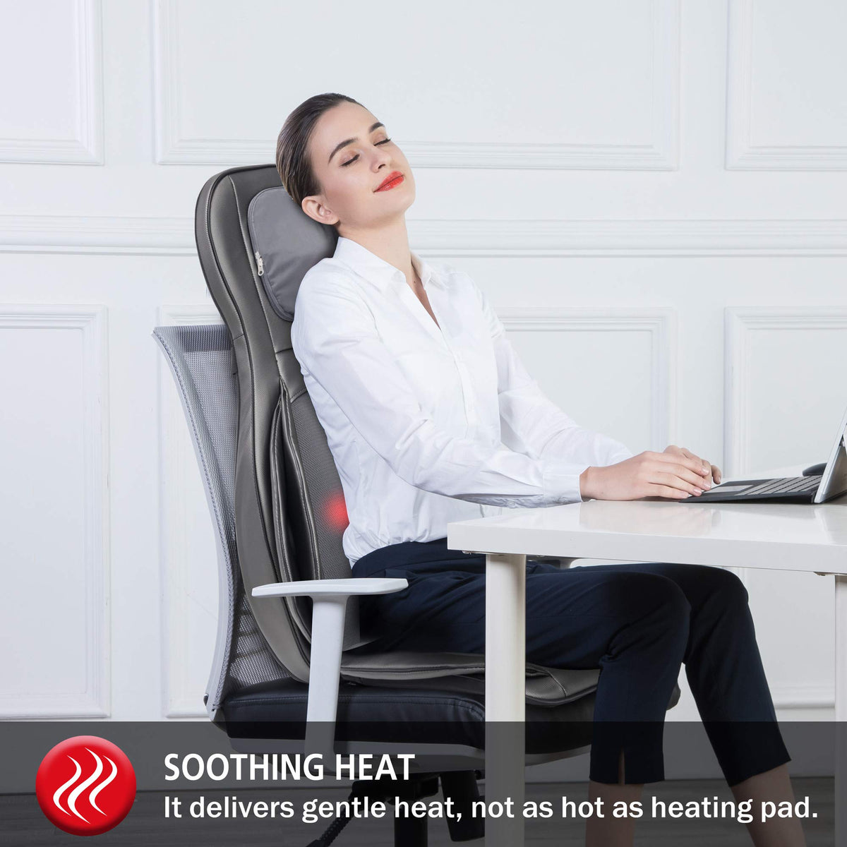 Shiatsu Neck and Back Massager with Heat U88482