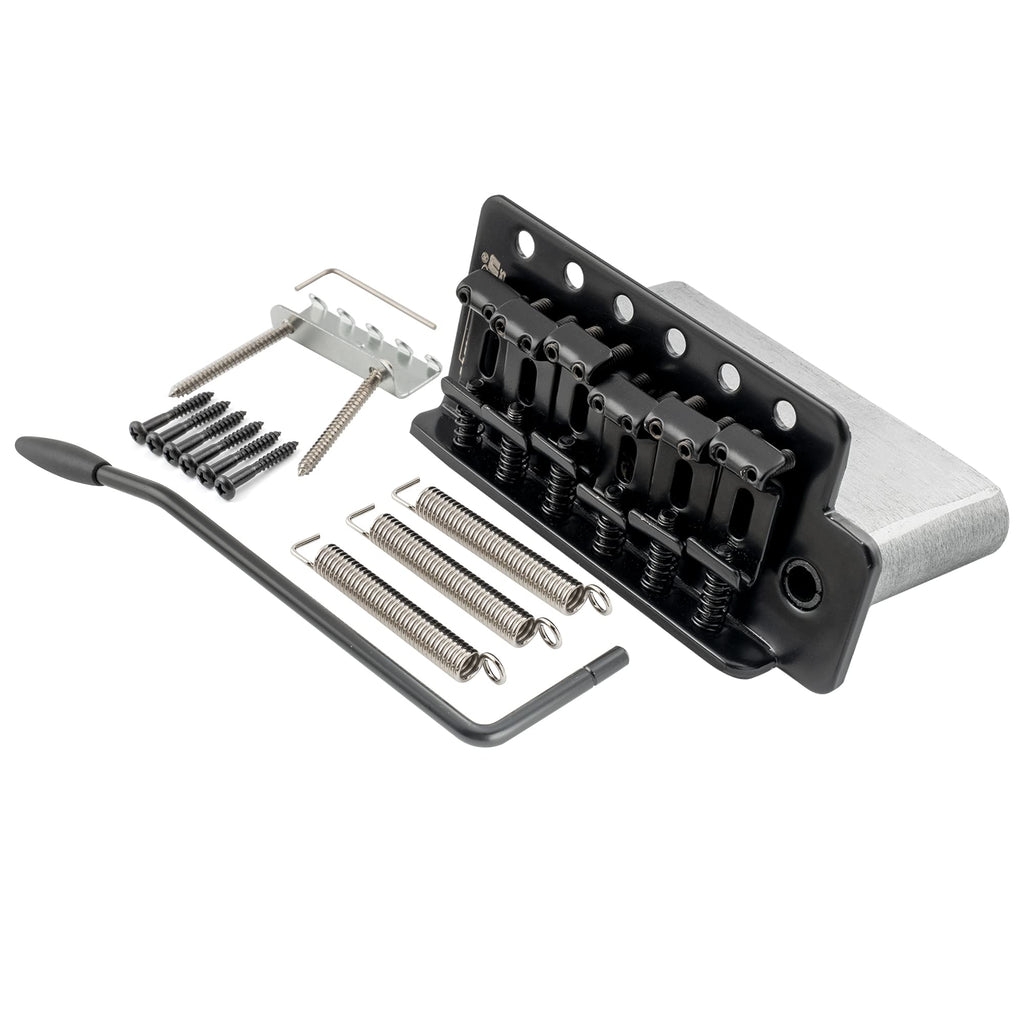 52.5mm 6-Screw Tremolo Bridge Black M211