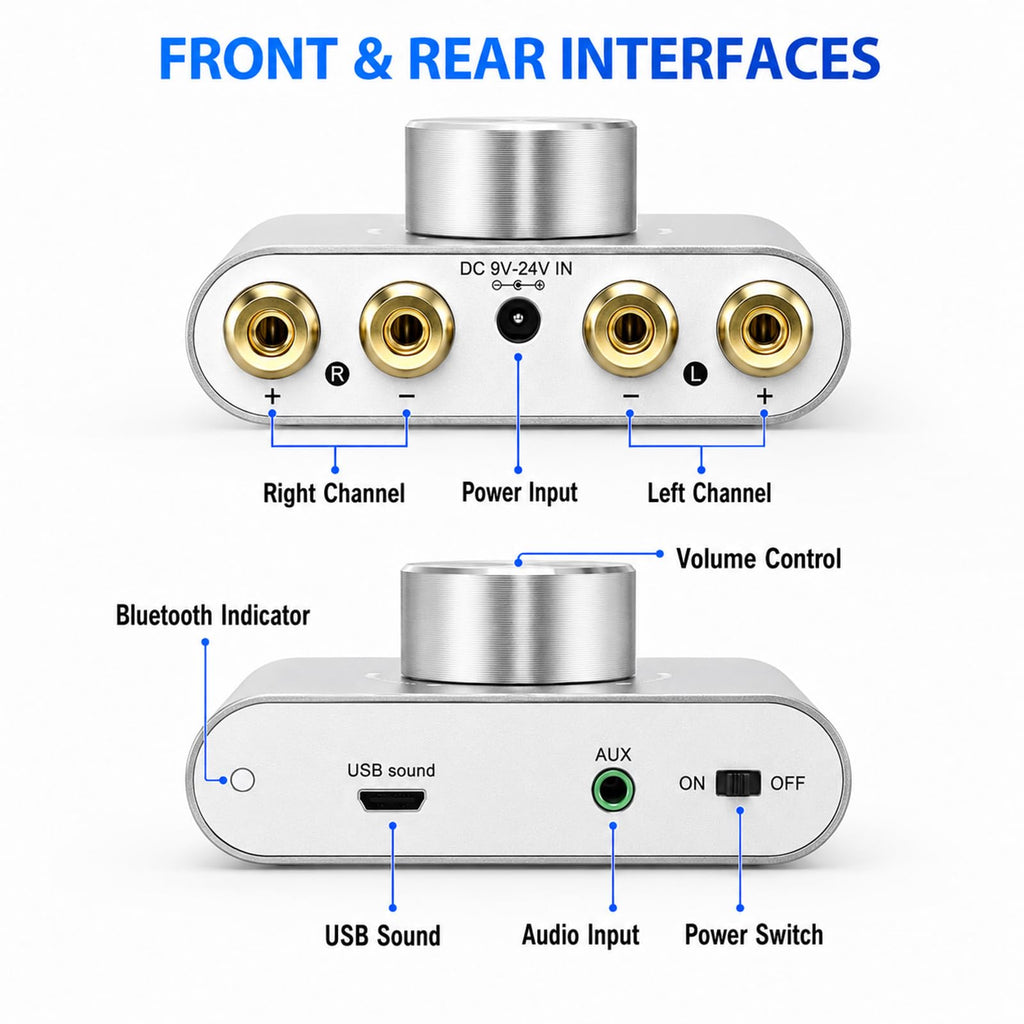 Bluetooth 5.0 Mini Power Amplifier K731