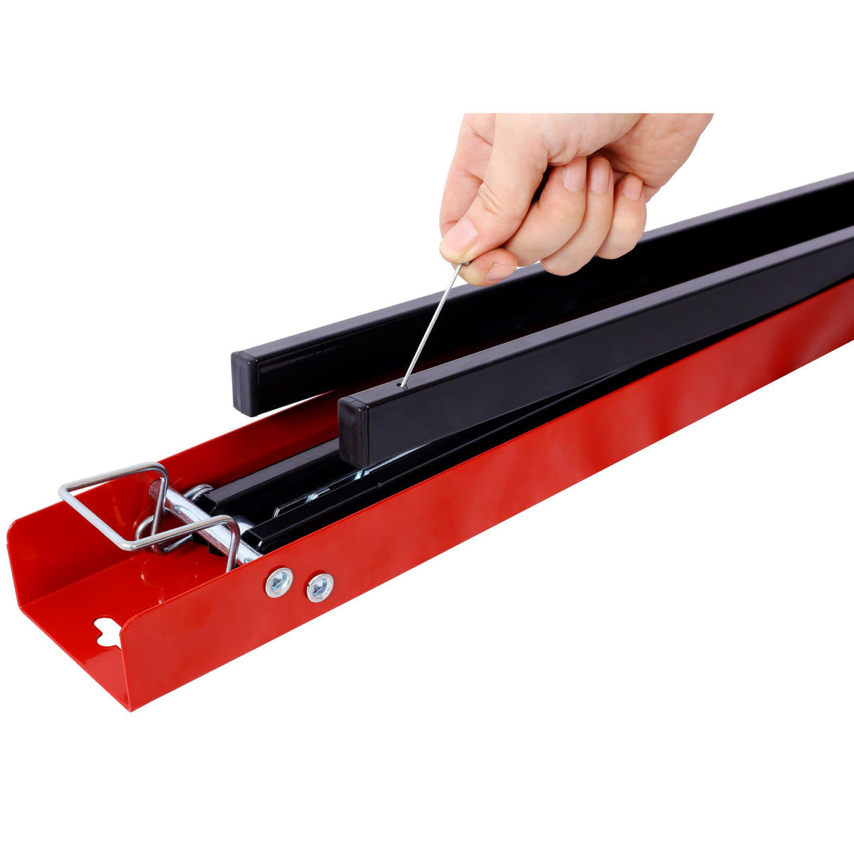 2 Pack Folding Steel Saw Horses 550lb Load Capacity U813