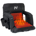 25in Extra Wide Thick Heated Stadium Seats with Back Support R328