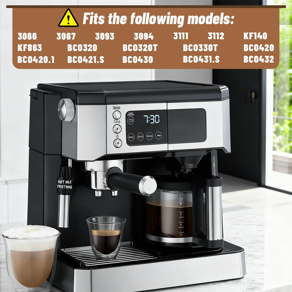 10-Cup Glass Coffee Pot Replacement V18271