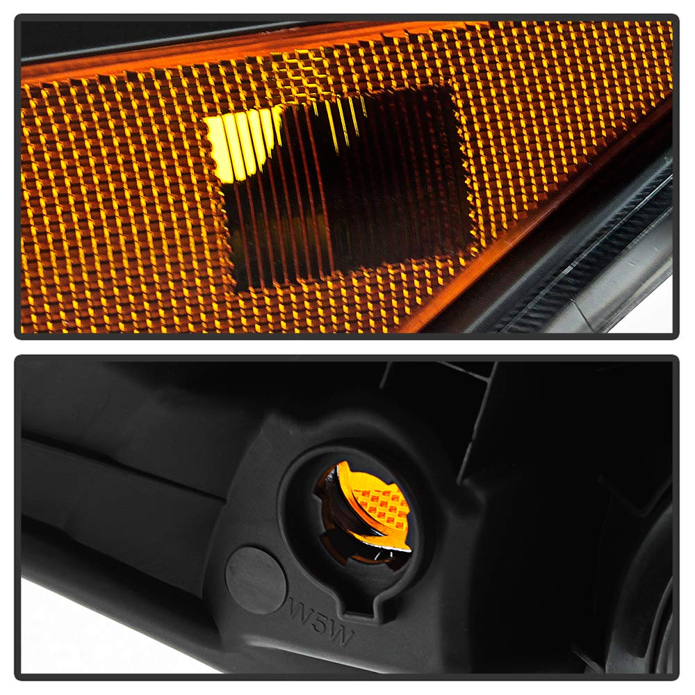 Black Housing Headlights Headlamps J108