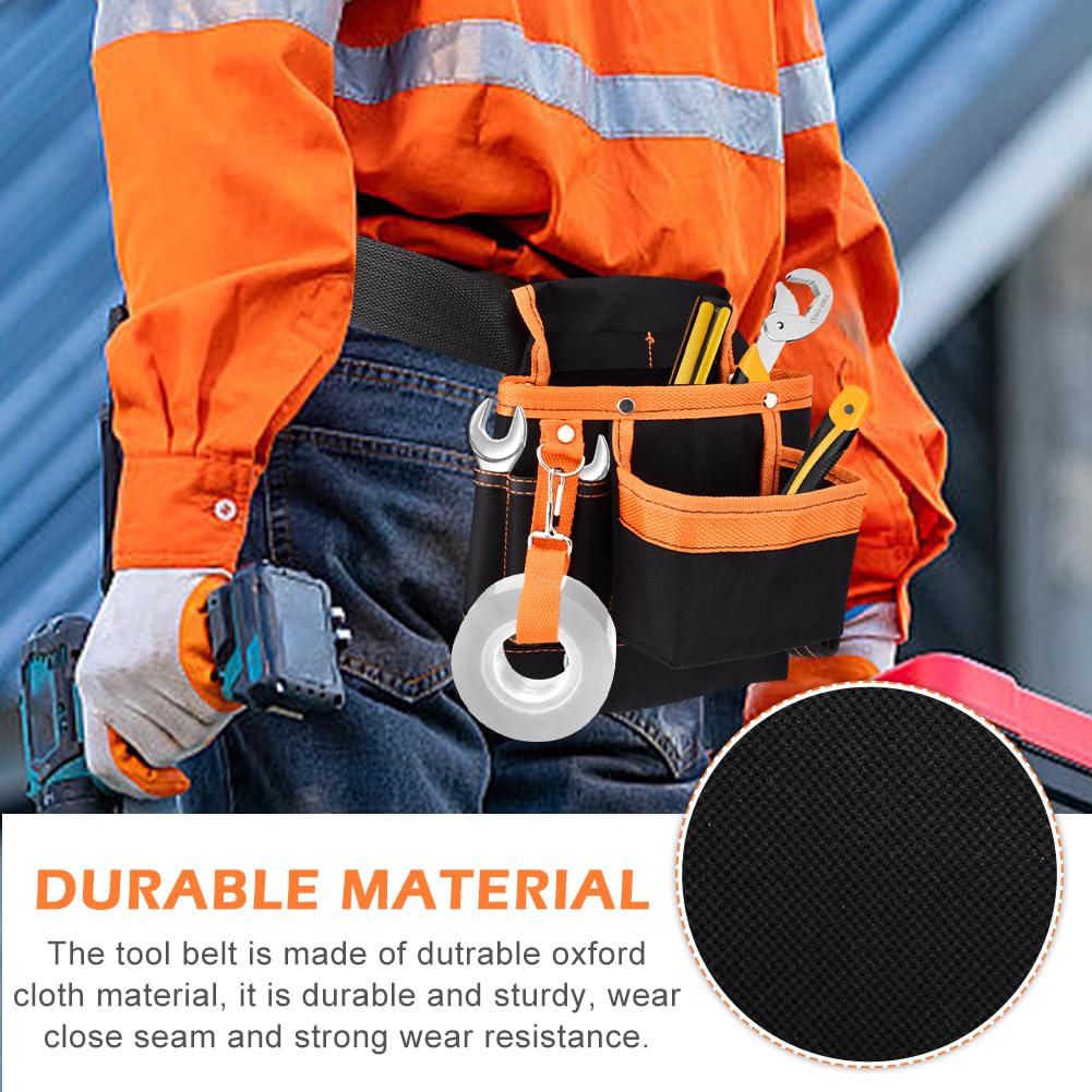 8 Pockets Tool Pouch Utility Waist Bag with Adjustable Belt S494