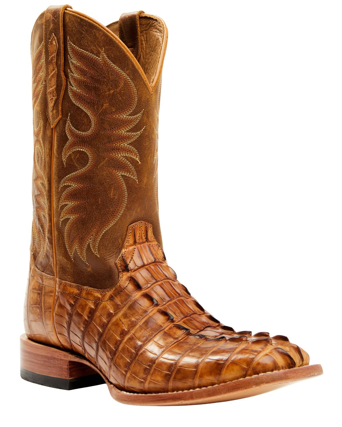 Caiman Cognac Western Boot T601
