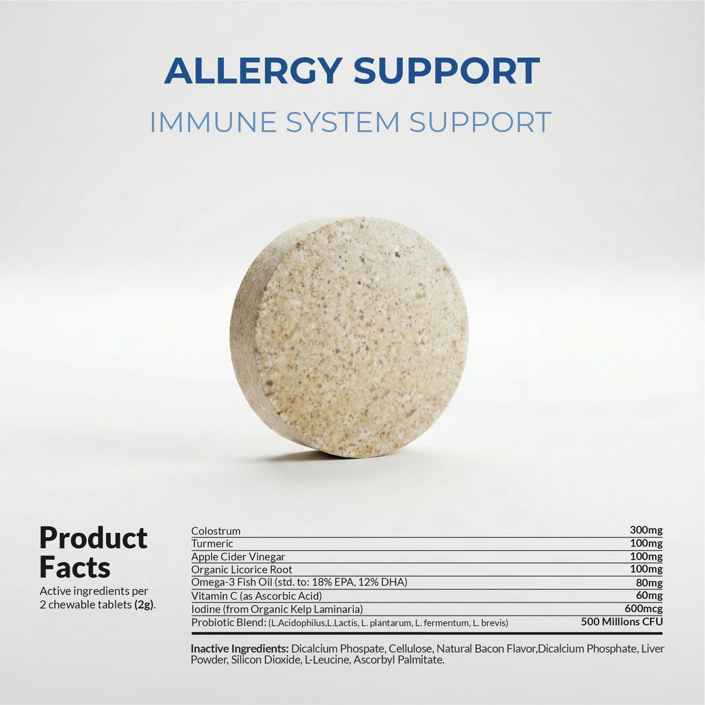 Allergy Relief for Dogs 120 Tablets S79837