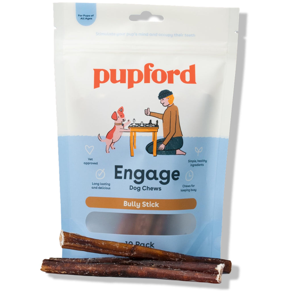 Bully Sticks for Dogs & Puppies, 6", 10 Count Q2319