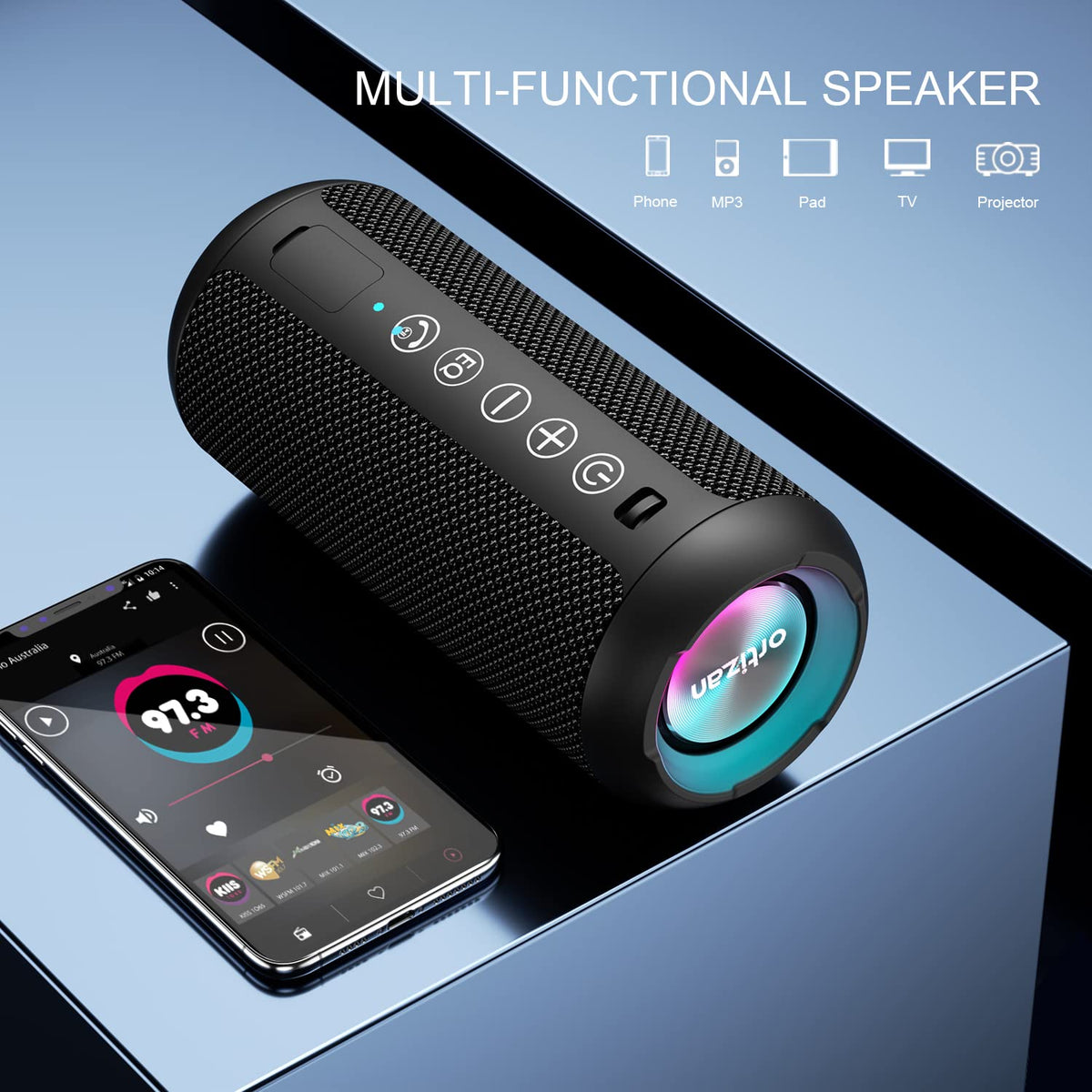 Portable Bluetooth Speaker IPX7 Waterproof C727