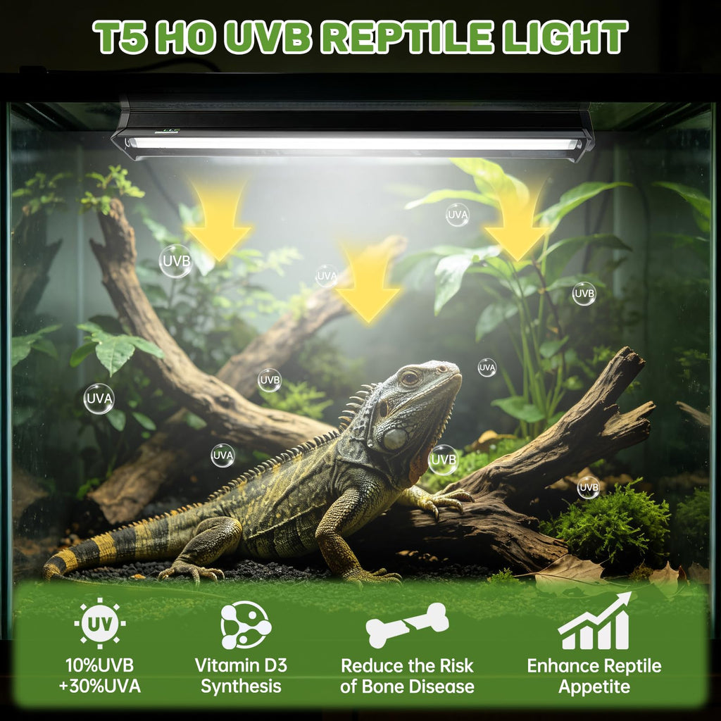 39W 10.0 UVA UVB Reptile Light Fixture Z6115
