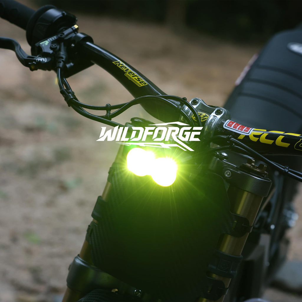 Yellow 6500K Waterproof Off-Road Dirt Bike Headlight Kit L59818