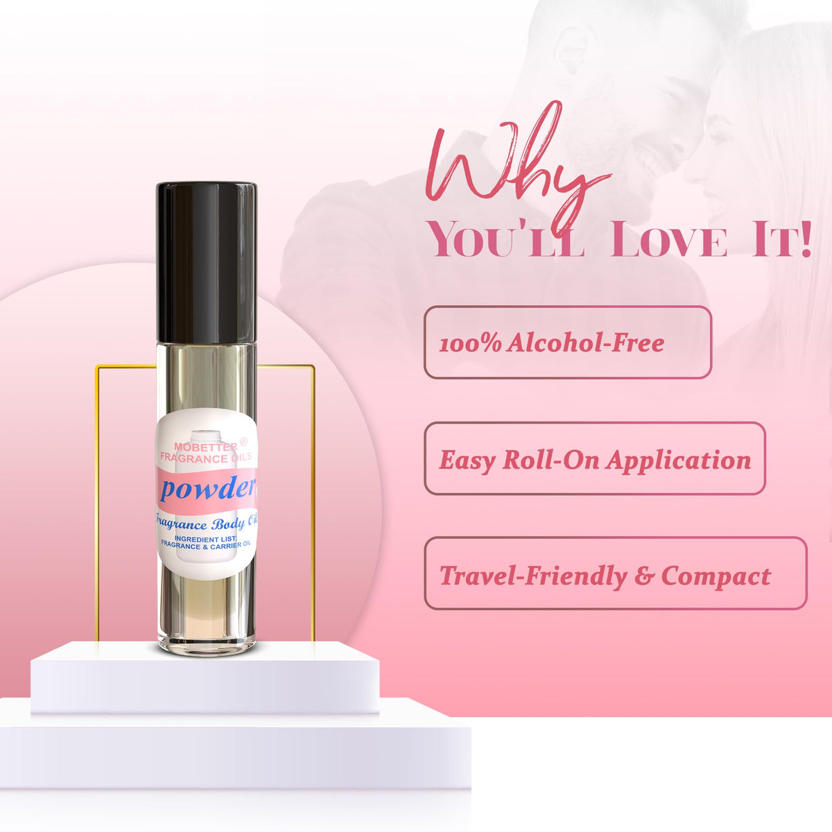 Powder Fresh Scent Body Oil T440
