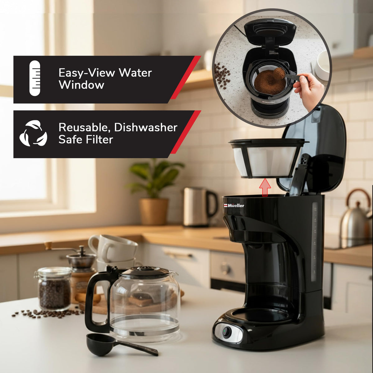 12-Cup Drip Coffee Maker T32380