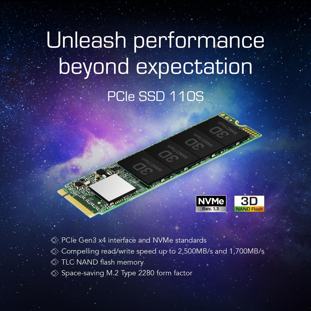 512GB PCIe 3.0 M.2 2280 SSD A201859