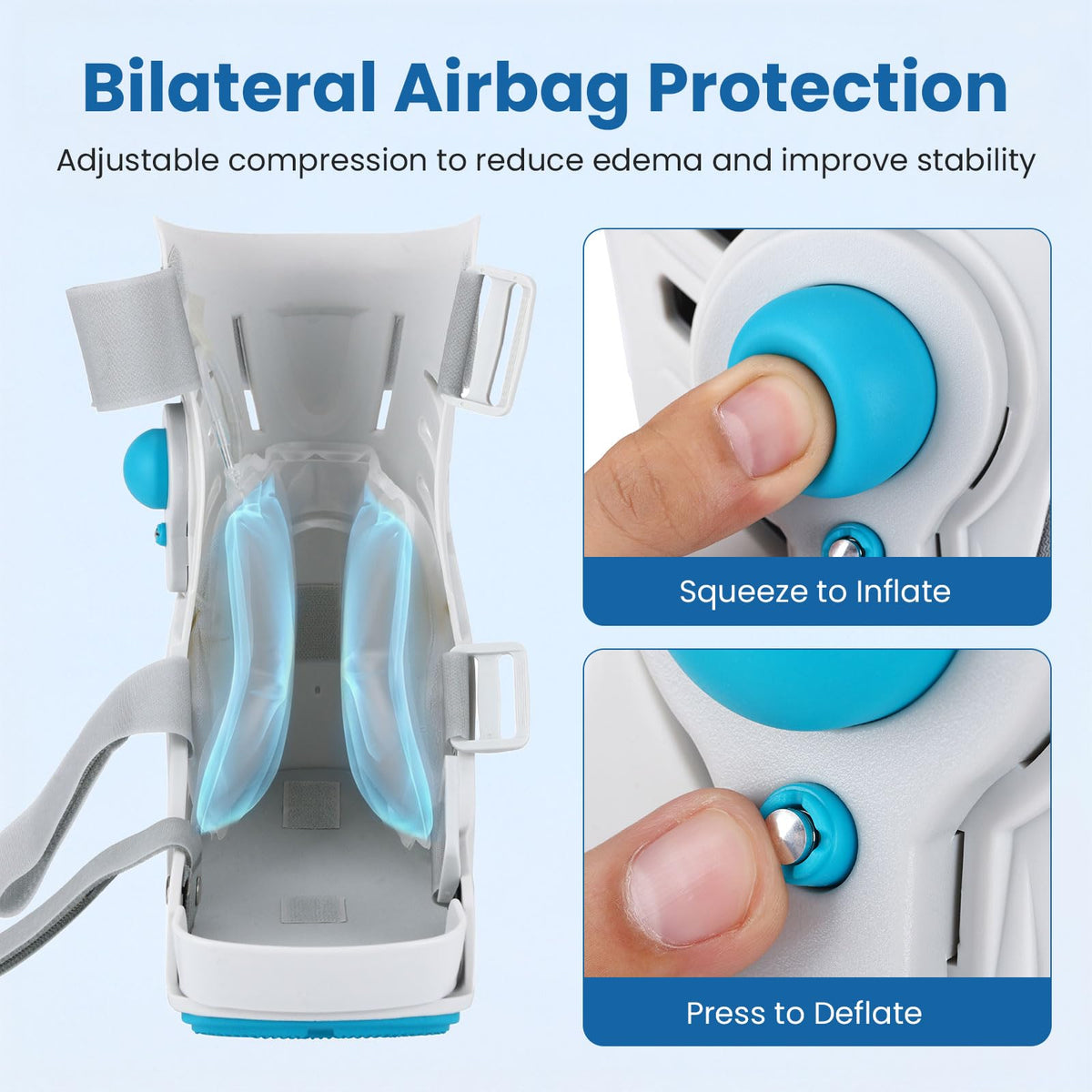 Small Air Cam Walker Fracture Boot with Decompression Insole G312