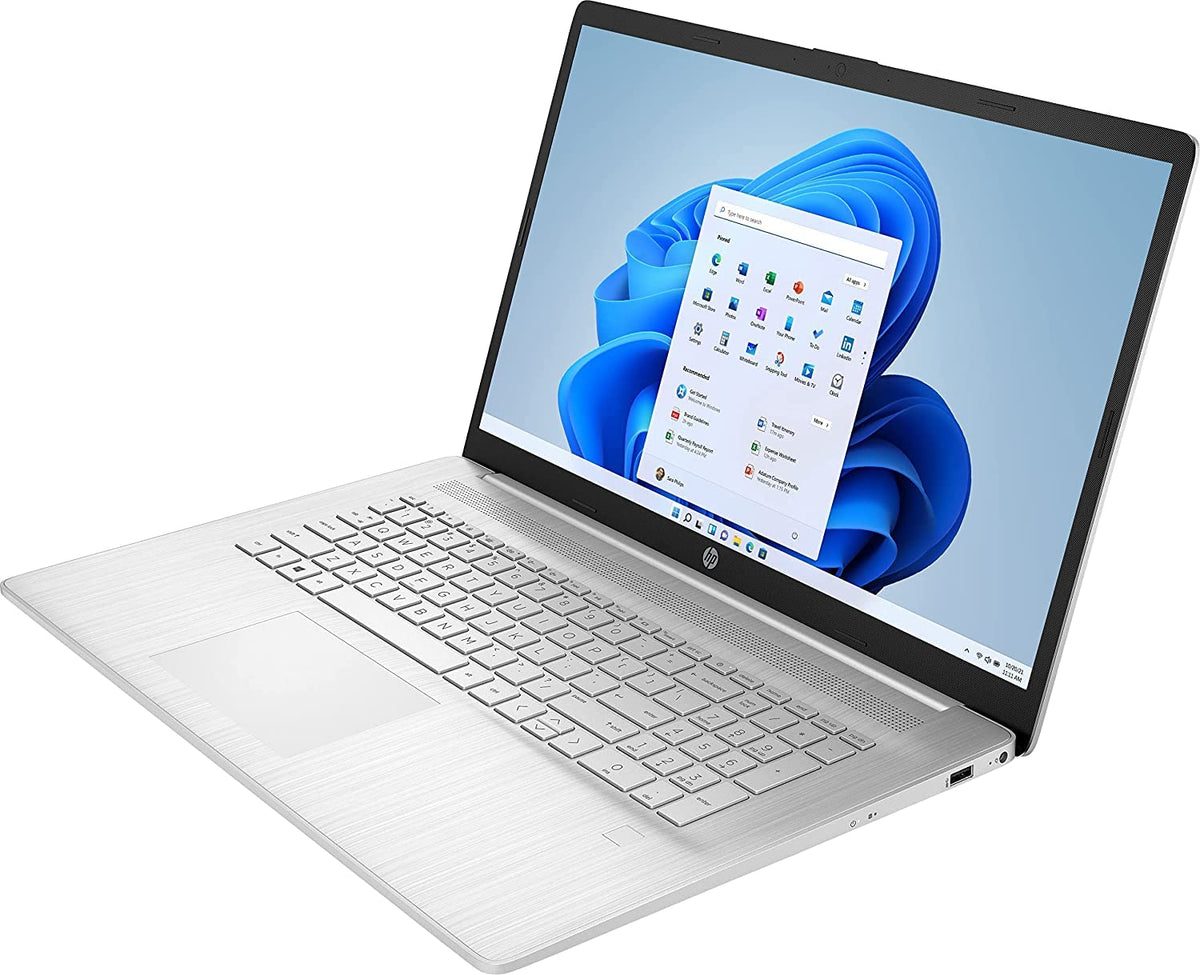 17.3" Full HD Laptop, AMD Ryzen 5, 8GB RAM, 512GB SSD, Natural Silver G111830