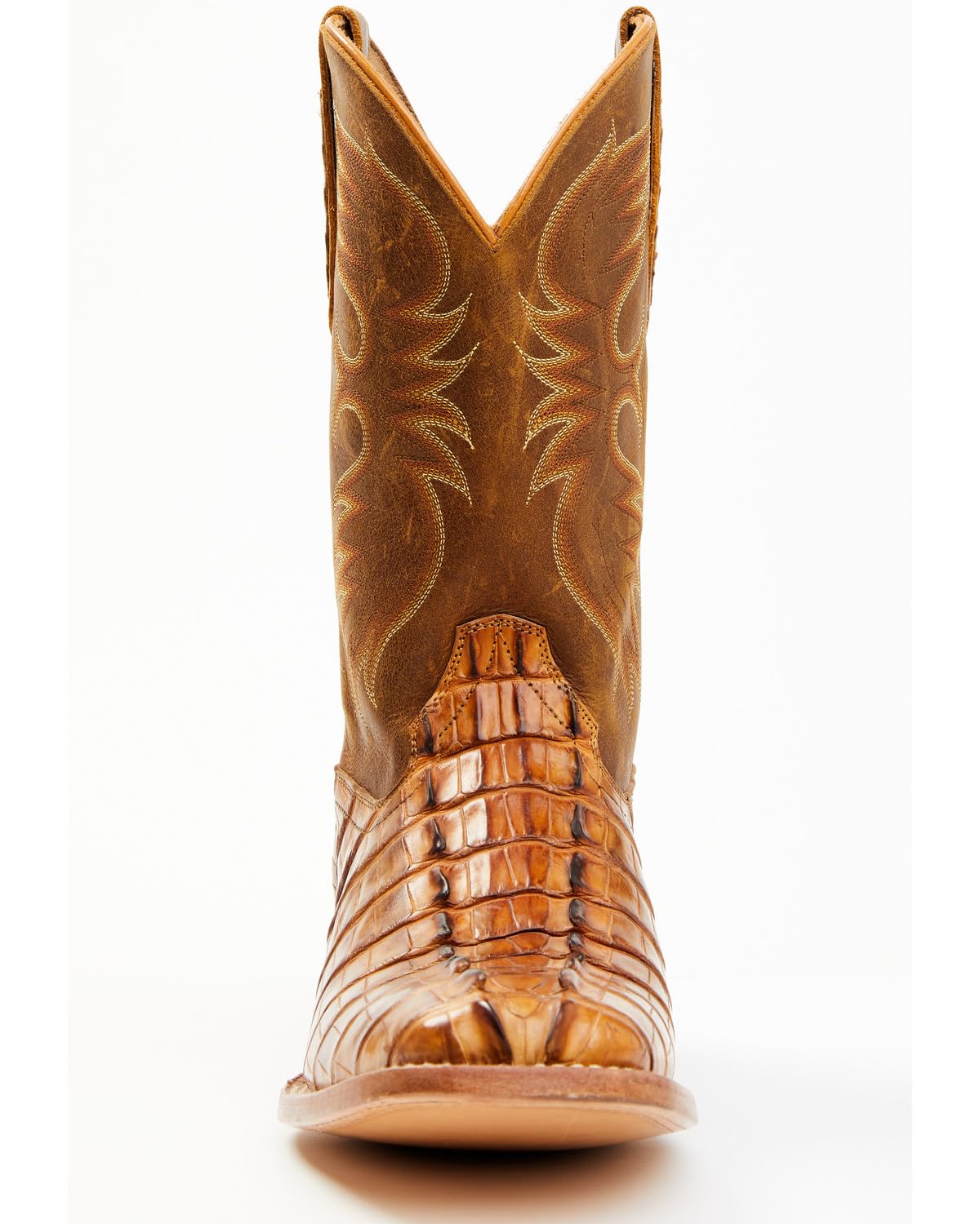 Caiman Cognac Western Boot T601