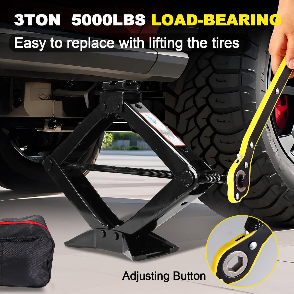 3 Ton Scissor Jack I2577