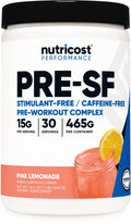 Stim-Free Pre-Workout 30 Servings O98792
