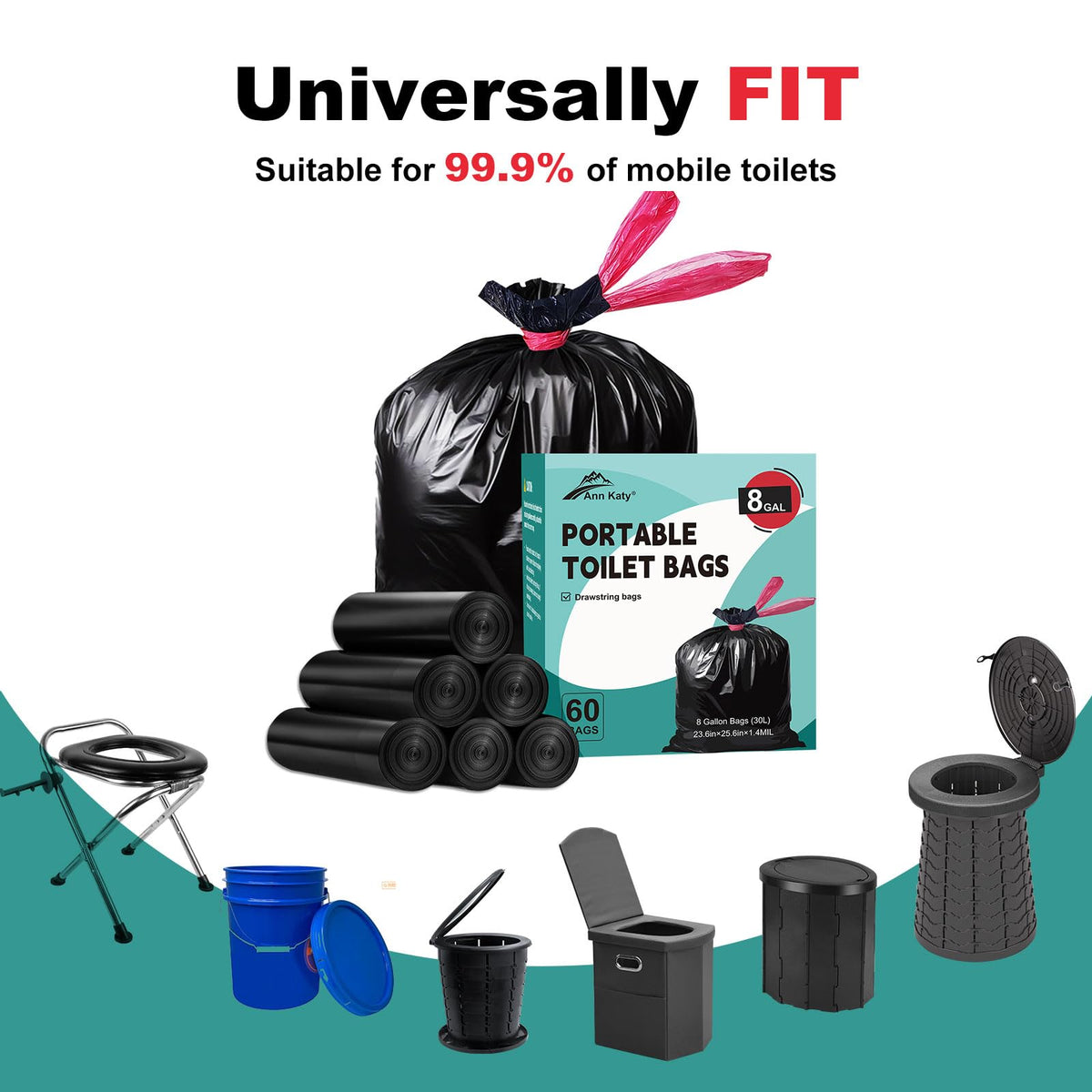Portable Toilet Bags X2751