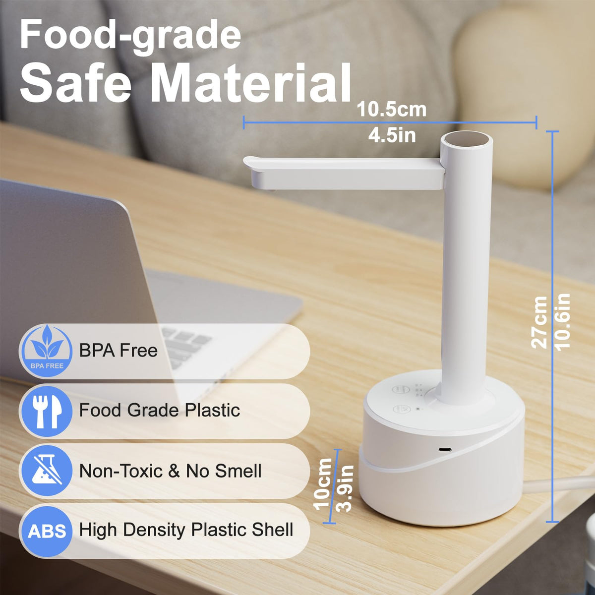 5 Gallon USB Type-C Electric Water Bottle Dispenser E9540