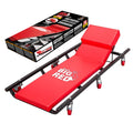 Rolling Garage Creeper with Adjustable Headrest and 6 Casters B675