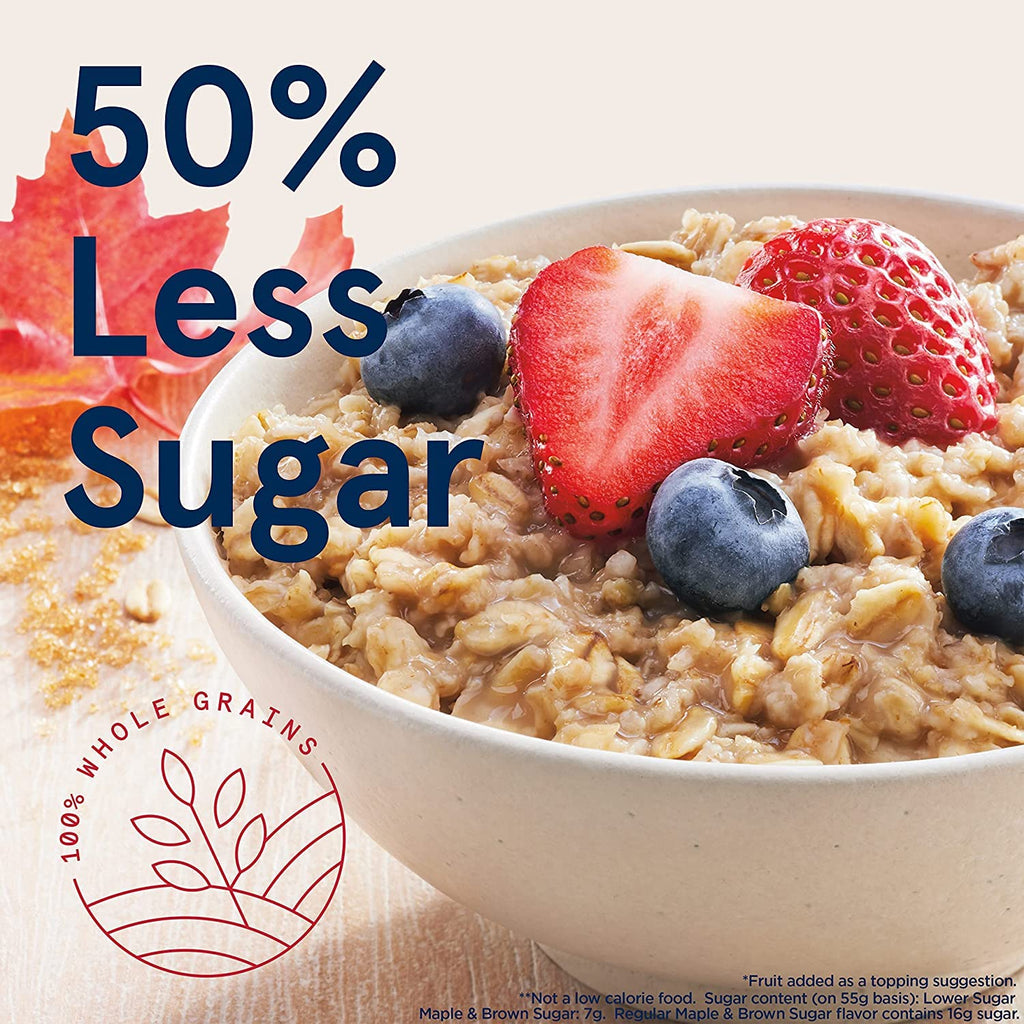 Instant Oatmeal Maple & Brown Sugar 1.19 Oz Pack of 44 B88355