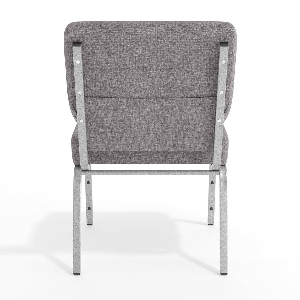 4 Pack Stacking Church Chair in Gray Fabric Q969240