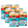Bone Broth for Dogs with Chondroitin Glucosamine Turmeric 16.9oz Pack of 6 W643072