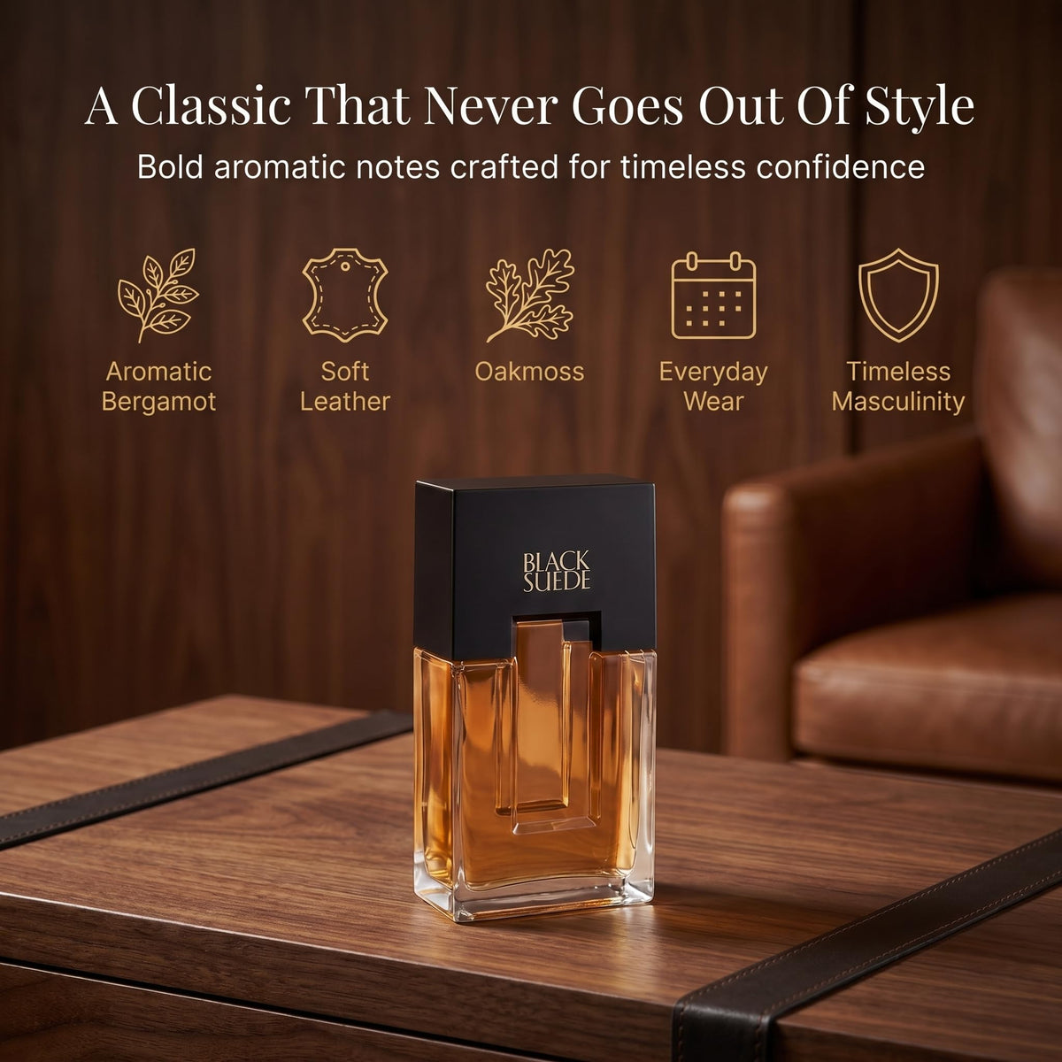Black Suede Eau De Toilette Spray 3.4 oz 2 pack T66394