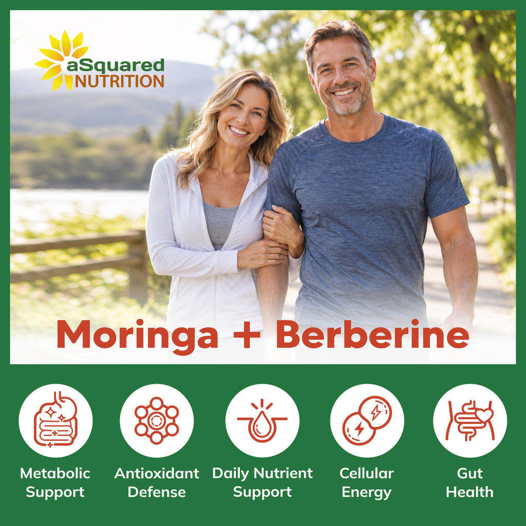Moringa with Berberine Supplement 120 Capsules I242