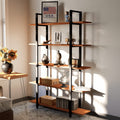 Solid Wood 5 Tier Bookshelf G793