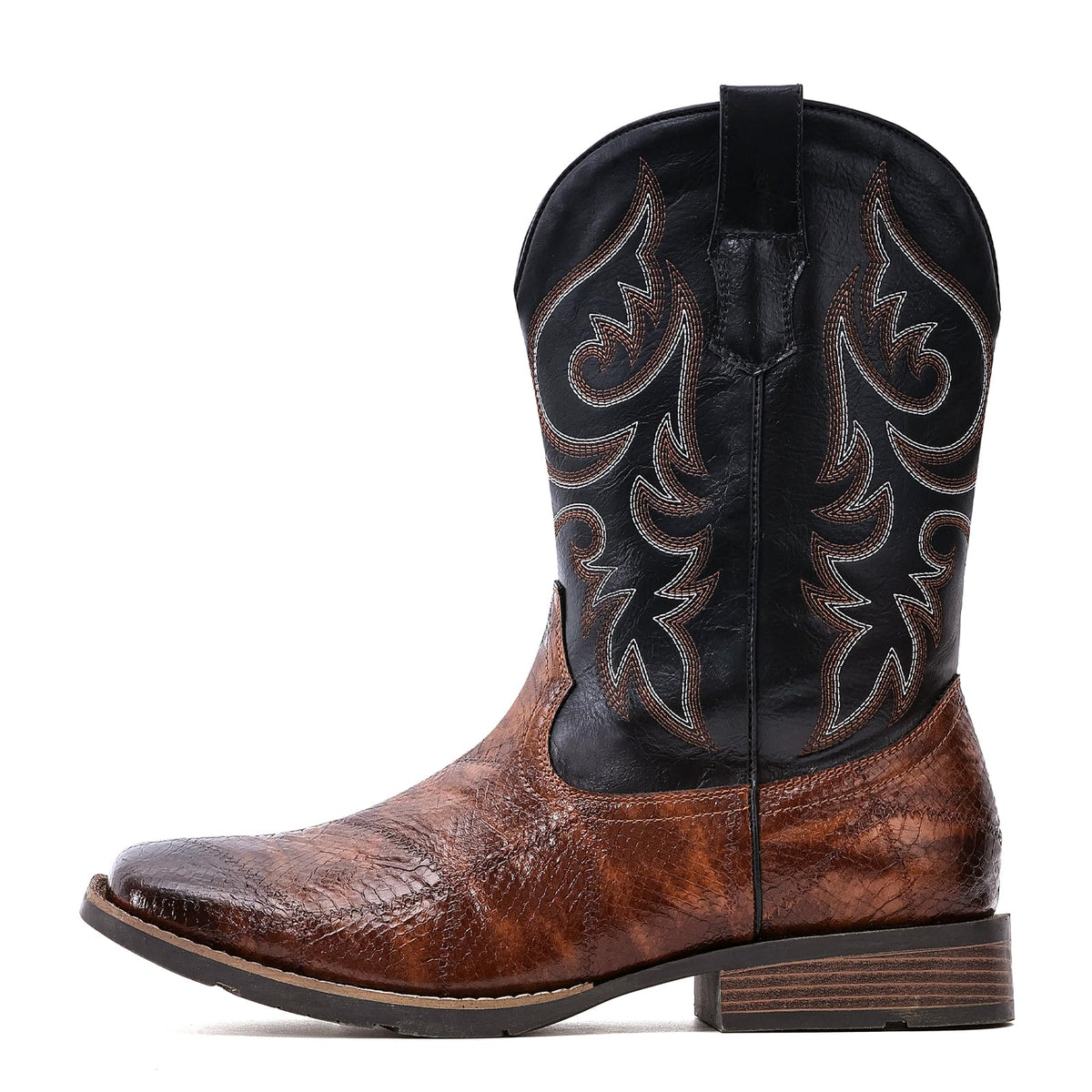 Cowboy Boots Square Toe Western Boots C671
