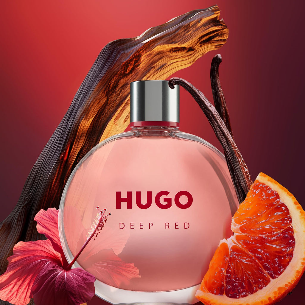 Deep Red Eau de Parfum Ambery Women's Perfume N2026