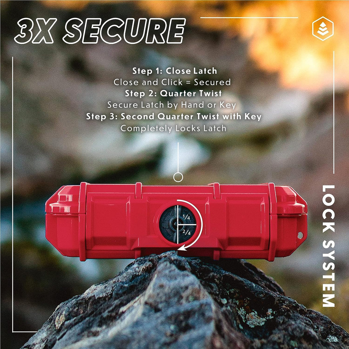 Orange Protective Dry Box O2026