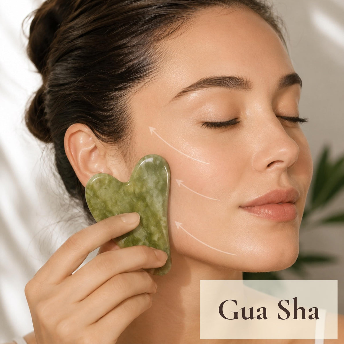 11pc Pink Spa Gift Set with Gua Sha and Sleep Mask F271904